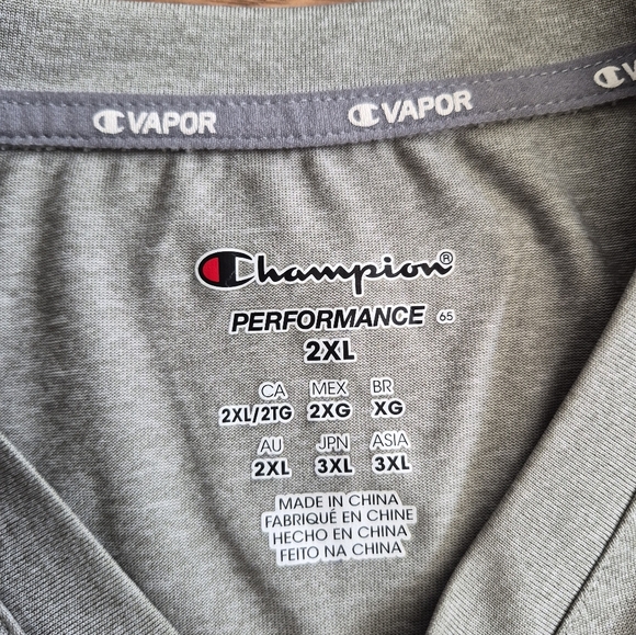 Champion Men's Grey Shirt - Picture 2 of 8